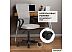 Офисное кресло byRoom Office Fix HS-8055-A-G (с подлокотниками, серый) Офисное кресло byRoom Office Fix HS-8055-A-G (с подлокотниками, серый)