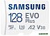 Карта памяти SAMSUNG EVO Plus 2021 microSDXC 128GB (с адаптером) (MB-MC128KA/RU)