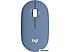 Мышь Logitech M350 Pebble (темно-синий)