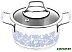 Кастрюля Elan Gallery Гармония вкуса Серебро Ирис 120977 Кастрюля Elan Gallery Гармония вкуса Серебро Ирис 120977