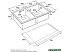 Кухонная мойка Paulmark Dopplet PM507844-GM