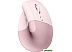 Вертикальная мышь Logitech Lift (розовый)