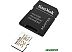 Карта памяти SanDisk microSDHC SDSQQVR-032G-GN6IA 32GB (с адаптером)