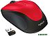 Мышь Logitech M235 Wireless Mouse (красный) [910-002496]