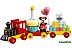 Конструктор LEGO Duplo 10941 Праздничный поезд Микки и Минни Конструктор LEGO Duplo 10941 Праздничный поезд Микки и Минни