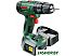 Дрель-шуруповерт Bosch PSR 1800 Li-2 (06039A3121) (с 2-мя АКБ)