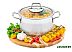 Кастрюля Elan Gallery Гармония вкуса Серебро 120859 Кастрюля Elan Gallery Гармония вкуса Серебро 120859