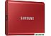 Внешний накопитель Samsung T7 500GB (красный) Внешний накопитель Samsung T7 500GB (красный)