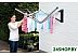 Сушилка для белья Brabantia WallFix с чехлом 375842 (серый металлик) Сушилка для белья Brabantia WallFix с чехлом 375842 (серый металлик)