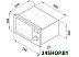 Микроволновая печь HOMSair MOB201S
