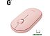 Мышь Logitech M350 Pebble (розовый)