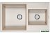 Кухонная мойка Paulmark Tandem PM238250-BE Кухонная мойка Paulmark Tandem PM238250-BE