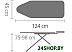 Гладильная доска Brabantia C 124x45 см 118487 (тропические листья/каркас мятный) Гладильная доска Brabantia C 124x45 см 118487 (тропические листья/каркас мятный)