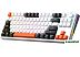 Клавиатура JEGG ZA87 Pro White Black Orange (TNT Yellow)