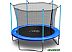 Батут Atlas Sport 252 см - 8ft (с лестницей, внутренняя сетка, синий) Батут Atlas Sport 252 см - 8ft (с лестницей, внутренняя сетка, синий)