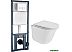 Унитаз WeltWasser Telbach 004 GL-WT + Marberg 410 SE (белый глянец/хром) Унитаз WeltWasser Telbach 004 GL-WT + Marberg 410 SE (белый глянец/хром)