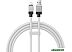 Кабель Baseus CoolPlay Series USB Type-A - Lightning (1 м, белый) Кабель Baseus CoolPlay Series USB Type-A - Lightning (1 м, белый)