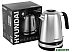 Электрочайник Hyundai HYK-S4801 (серебристый/черный)