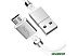 Кабель Hoco U91 Magic Magnetic USB - Micro-USB (1 м, белый) Кабель Hoco U91 Magic Magnetic USB - Micro-USB (1 м, белый)