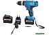 Безударная дрель Союз ДШС-3314Л (с 2-мя АКБ, кейс)