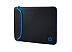 Чехол для ноутбука HP Black/Blue Neoprene Sleeve 14 Чехол для ноутбука HP Black/Blue Neoprene Sleeve 14