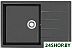 Кухонная мойка Berge BG-7603 (черный глянцевый) Кухонная мойка Berge BG-7603 (черный глянцевый)