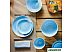 Тарелка обеденная Luminarc Diwali light blue P2610 Тарелка обеденная Luminarc Diwali light blue P2610