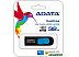 Флеш-память A-Data DashDrive UV128 Black-Blue 32GB (AUV128-32G-RBE) Флеш-память A-Data DashDrive UV128 Black-Blue 32GB (AUV128-32G-RBE)