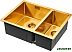 Кухонная мойка Paulmark PM545944-BGR