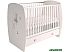 Детская кроватка Polini Kids French 710, Amis, с ящиком (белый) Детская кроватка Polini Kids French 710, Amis, с ящиком (белый)