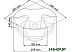 Горшок Prosperplast Coubi DKN3001-426U (графит)