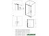 Душевая дверь Deante Hiacynt 120 KQH 012P Душевая дверь Deante Hiacynt 120 KQH 012P