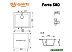 Кухонная мойка Ulgran QUARTZ Forte 580-03 (десерт) Кухонная мойка Ulgran QUARTZ Forte 580-03 (десерт)
