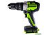 Ударная дрель-шуруповерт Greenworks GD24DD60K2 3704107UA (с 1-им АКБ)
