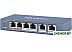 Неуправляемый коммутатор Hikvision DS-3E0106P-E/M Неуправляемый коммутатор Hikvision DS-3E0106P-E/M