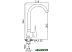 Смеситель Loffrey LF84012W Смеситель Loffrey LF84012W