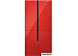 Четырёхдверный холодильник CENTEK CT-1750 Red