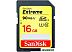 Карта памяти SanDisk Extreme SDHC Class 10 16GB (SDSDXNE-016G-GNCIN)
