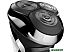 Электрическая бритва Polaris PMR 0305R wet&dry PRO 5 BLADES (чёрный, хром)