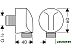 Шланговое подключение Hansgrohe Fixfit E 27454000 Шланговое подключение Hansgrohe Fixfit E 27454000