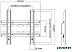 Кронштейн SBOX PLB-2522F Кронштейн SBOX PLB-2522F