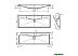 Умывальник BelBagno BB1200/455-LV-MR-ALR Умывальник BelBagno BB1200/455-LV-MR-ALR