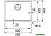 Кухонная мойка Franke Kubus 2 KNG 110-52 125.0512.506 (белый) Кухонная мойка Franke Kubus 2 KNG 110-52 125.0512.506 (белый)