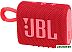 Беспроводная колонка JBL Go 3 (красный)