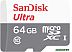 Карта памяти SanDisk Ultra SDSQUNR-064G-GN3MN microSDXC 64GB Карта памяти SanDisk Ultra SDSQUNR-064G-GN3MN microSDXC 64GB