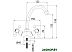Смеситель Milardo Duplex DUPSB00M01 Смеситель Milardo Duplex DUPSB00M01