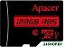Карта памяти Apacer microSDXC 128Gb адаптер (AP128GMCSX10U5-R)