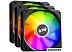 Комплект вентиляторов для корпуса ADATA XPG Vento R 120x3 ARGB PWM (черный) Комплект вентиляторов для корпуса ADATA XPG Vento R 120x3 ARGB PWM (черный)