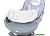 Стульчик для кормления Polini Kids 252 (Слоник, серый)