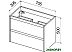 Тумба под умывальник BelBagno Kraft 39-700/390-2C-SO-RT